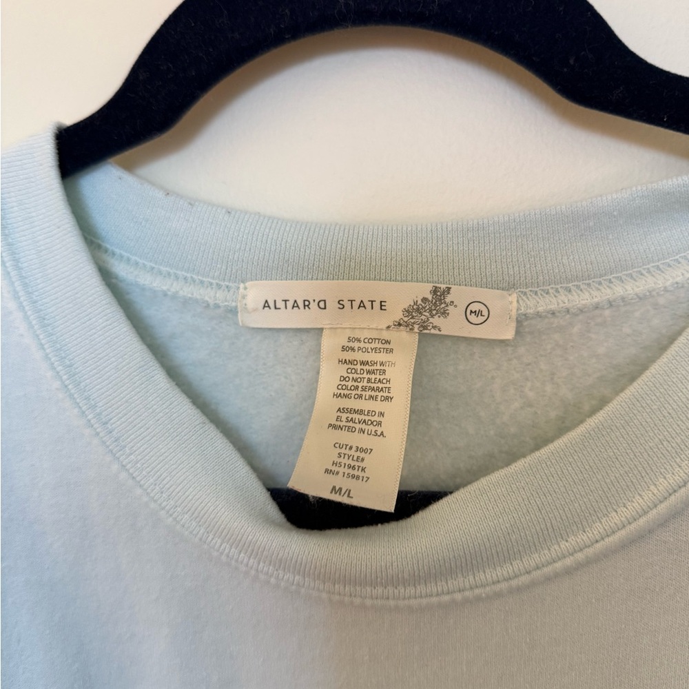 Altar’d State Yosemite National Park Graphic Sweatshirt - Light Blue - Picture 3 of 3